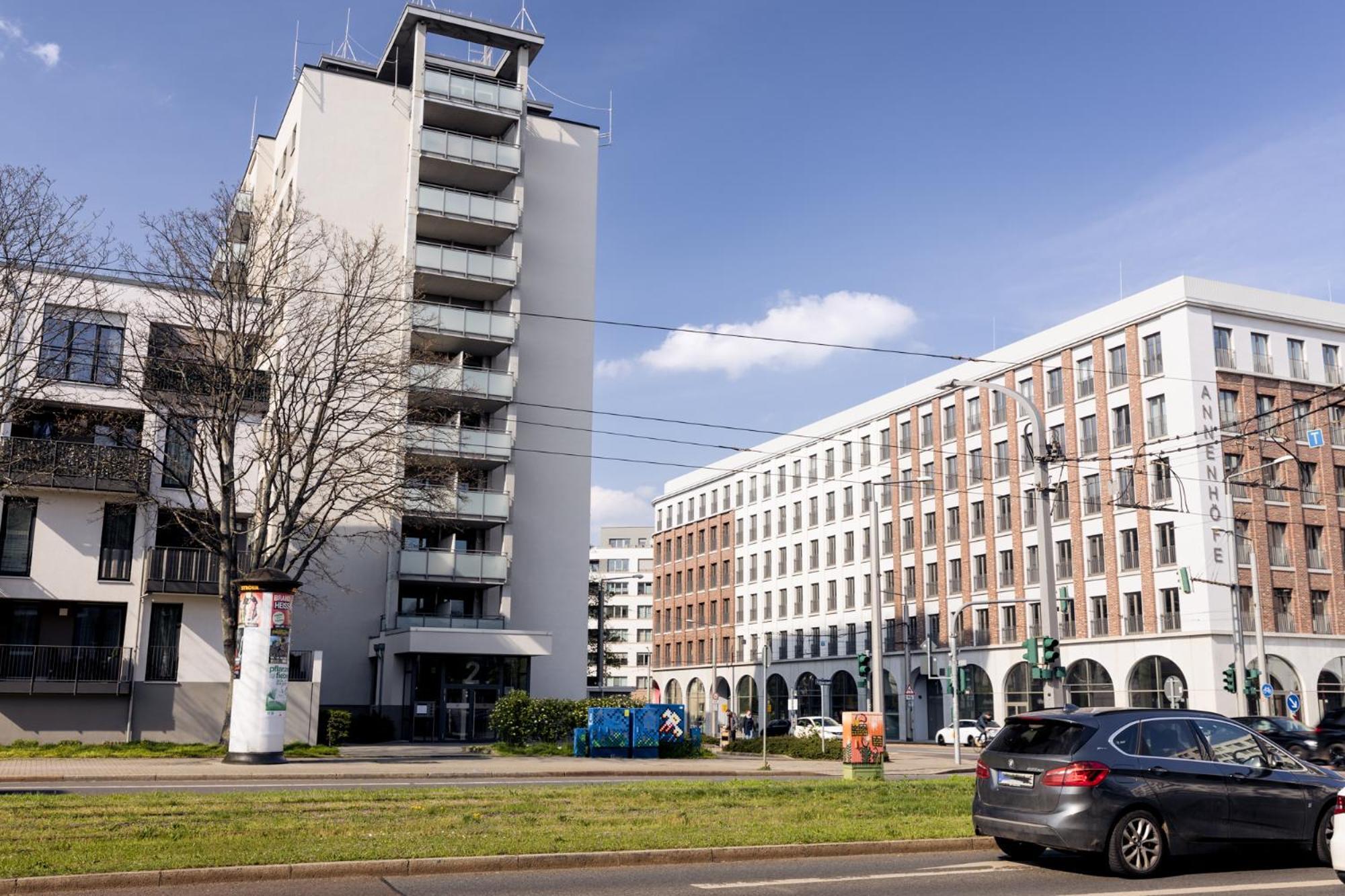 Pineapple Apartments Studio-Apartment Am Zwinger Дрезден Екстериор снимка
