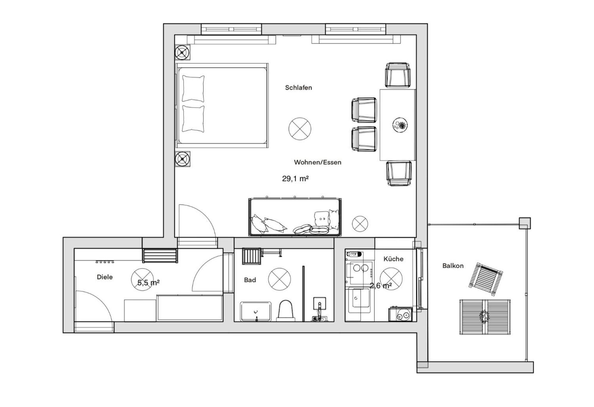 Pineapple Apartments Studio-Apartment Am Zwinger Дрезден Екстериор снимка